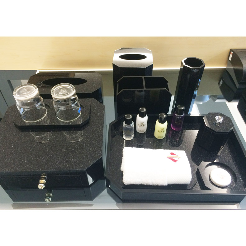 Hotel toiletries storage box